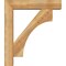 Ekena Millwork Westlake Block Rough Sawn Bracket w/ Offset Brace, Western Red Cedar, 6"W x 26"D x 30"H BKT0604X26X30WTL05RWR - alternate 3